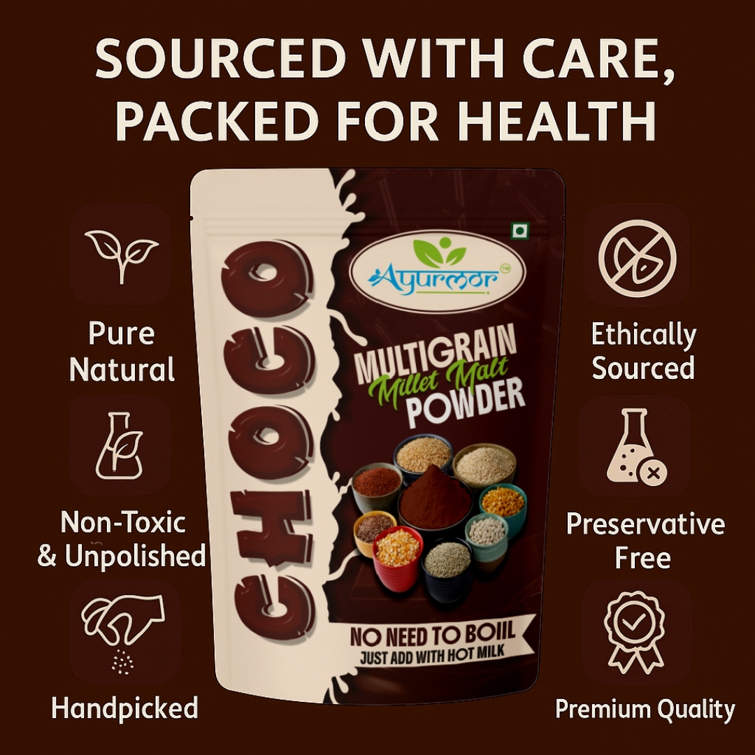 Choco Multigrain Millet Malt Mix - Alternate View